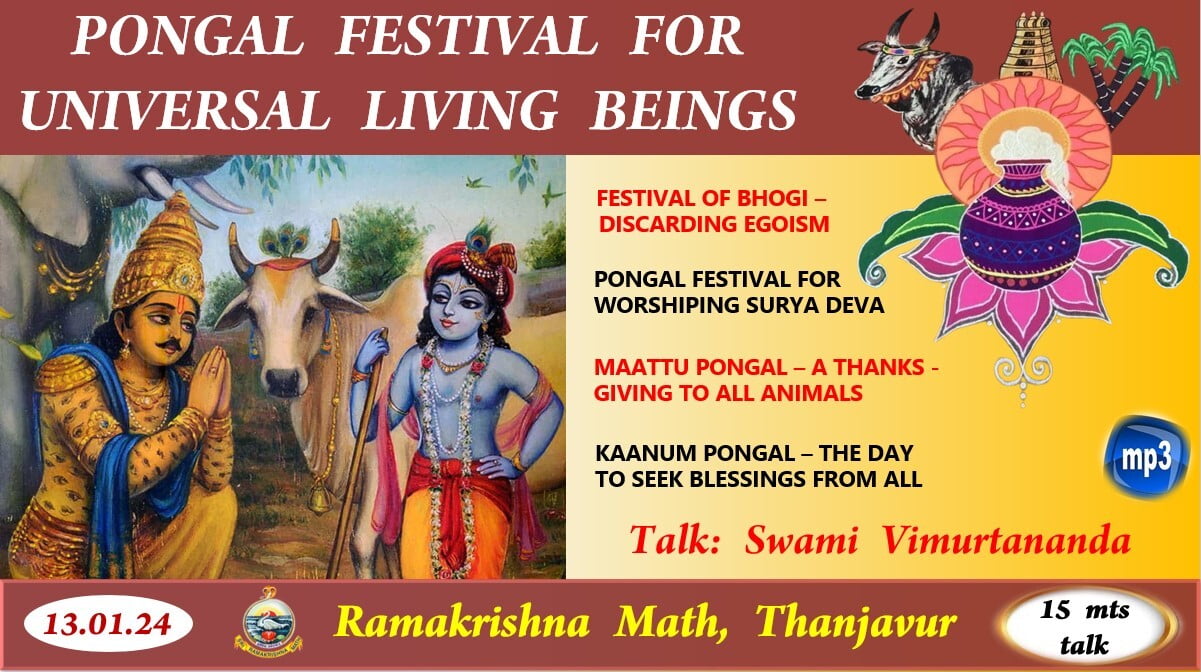 Pongal Festival For Universal Living Beings